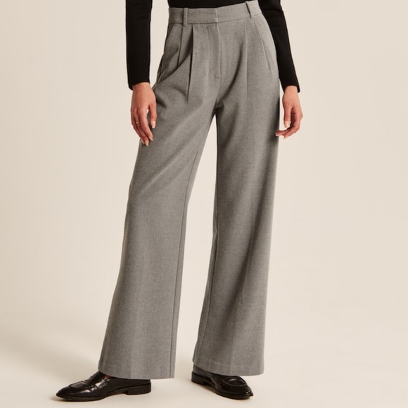 Tailored Brushed Suiting Wide Leg Pant - Picture 2 of 8